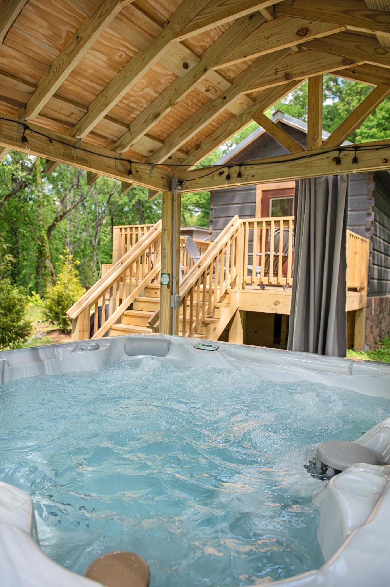 Jake Cabin Luxury Hot Tub Cabin Near Downtown تشاتانوغا المظهر الخارجي الصورة