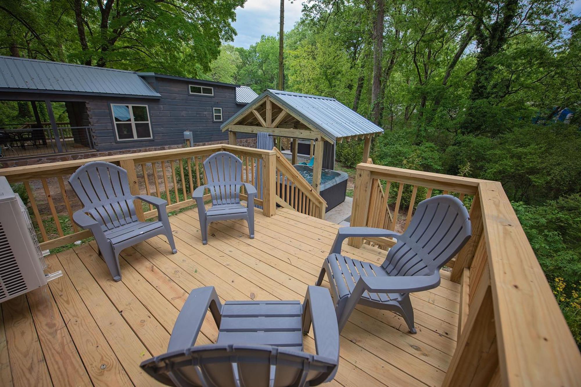 Jake Cabin Luxury Hot Tub Cabin Near Downtown تشاتانوغا المظهر الخارجي الصورة